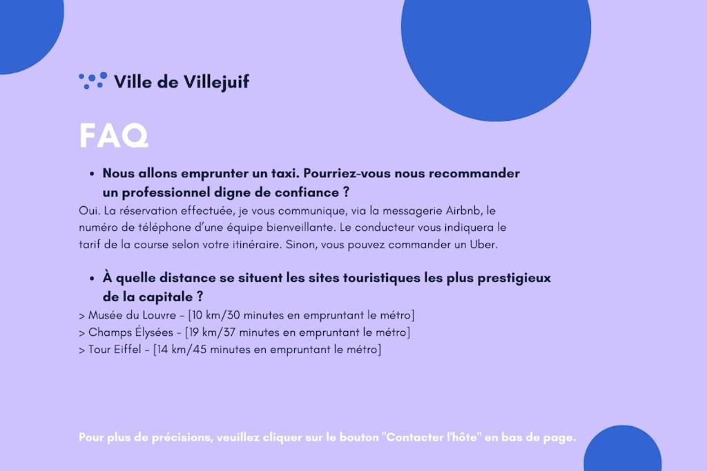 Appartement Avec Parking Et Terrasse Metro 7 Et Paris Villejuif Ngoại thất bức ảnh