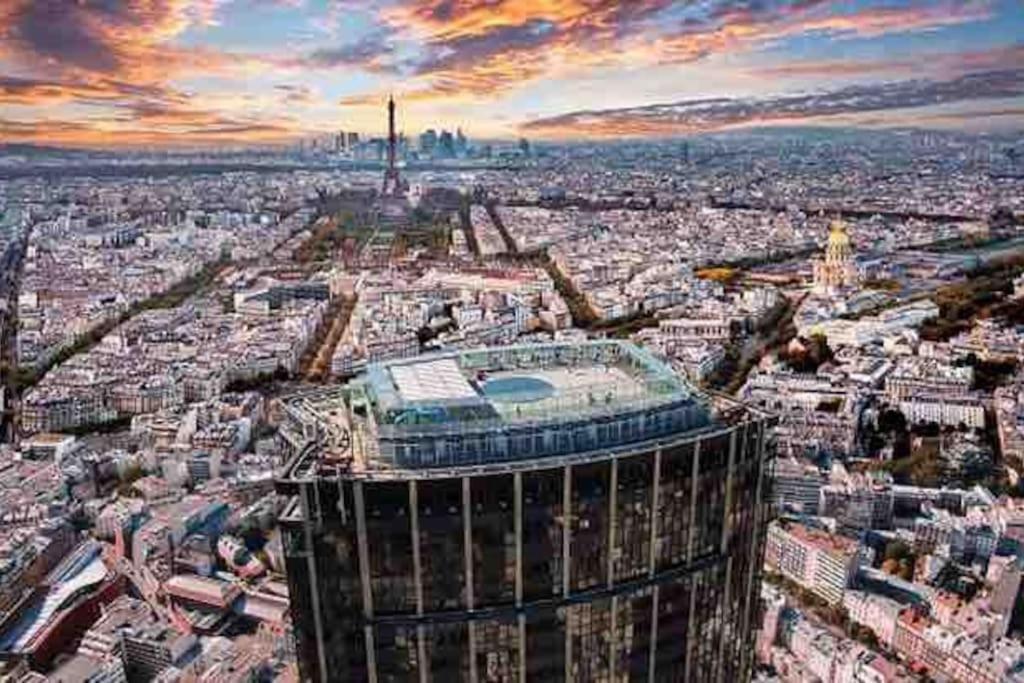 Appartement Avec Parking Et Terrasse Metro 7 Et Paris Villejuif Ngoại thất bức ảnh